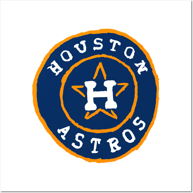 Houston Astroooos 03 Wall Art by Very Simple Graph